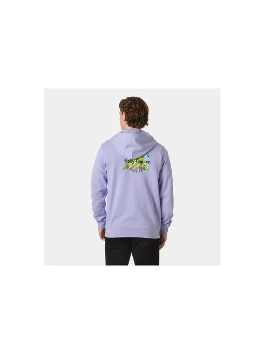 Bluza sportowa HELLY HANSEN CORE GRAPHIC SWEAT H fioletowa - Adventure Sports

