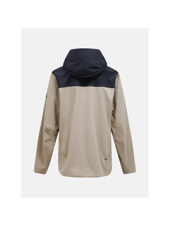 Kurtka z membraną męska Peak Performance M Commuter Hipe Jacket beżowy - narciarska - Adventure Sports
