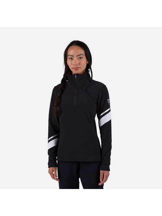 Bluza damska ROSSIGNOL W Strawpile Fleece Hz czarny
