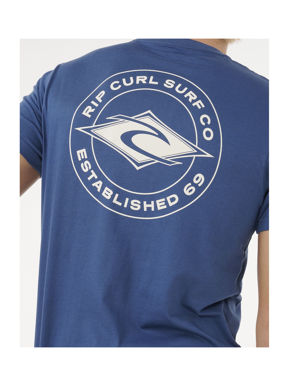 Koszulka RIP CURL STAPLE TEE granatowa