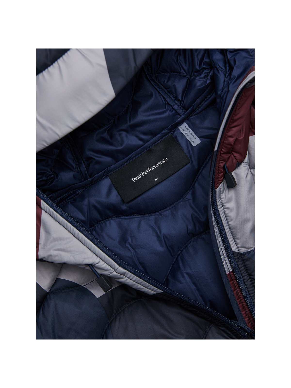 Kurtka męska PEAK PERFORMANCE Helium AOP Down Hood Jacket multikolor
