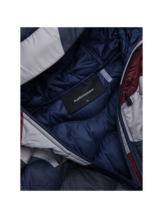 Kurtka męska PEAK PERFORMANCE Helium AOP Down Hood Jacket multikolor
