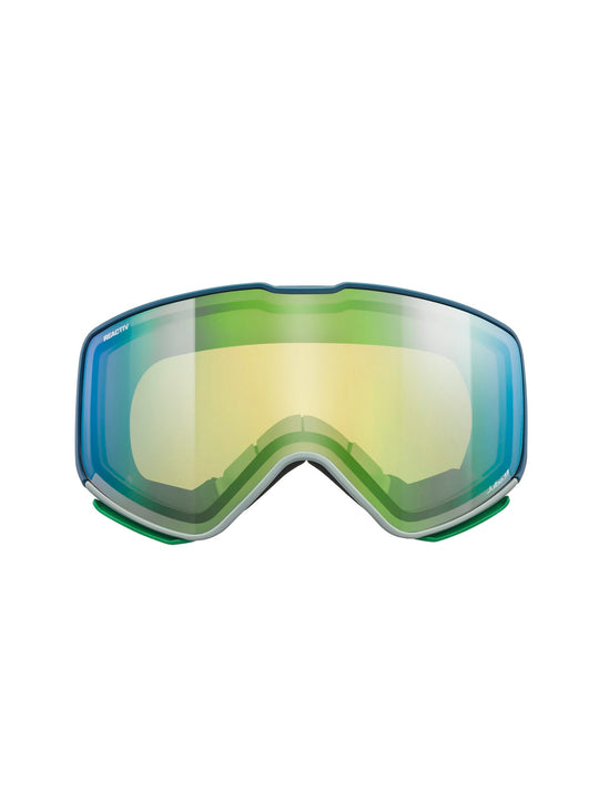 Gogle narciarskie JULBO QUICKSHIFT niebiesko zielone fotochrom Cat 1-3 hi-contrast - TU - Adventure Sports
