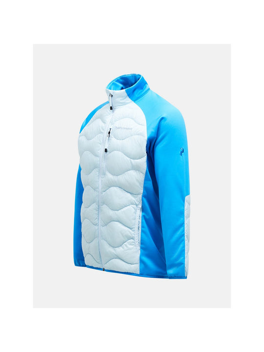 Kurtka puchowa męska PEAK PERFORMANCE Helium Down Hybrid Jacket Men niebieski - Adventure Sports
