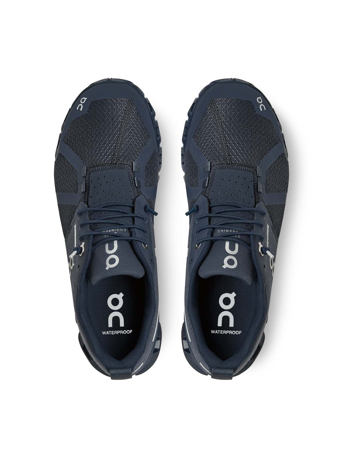 Buty damskie ON RUNNING W CLOUD Waterproof - granatowy
