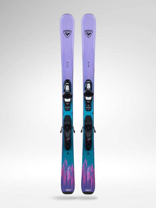 Narty dla dzieci ROSSIGNOL Soul Jr Kid-X + wiązania LOOK Kid 4 Gw B76 Black
