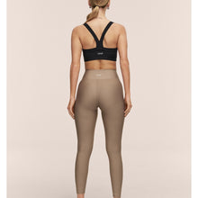 Legginsy treningowe damskie CASALL Overlap High Waist Tights kolor zielony
