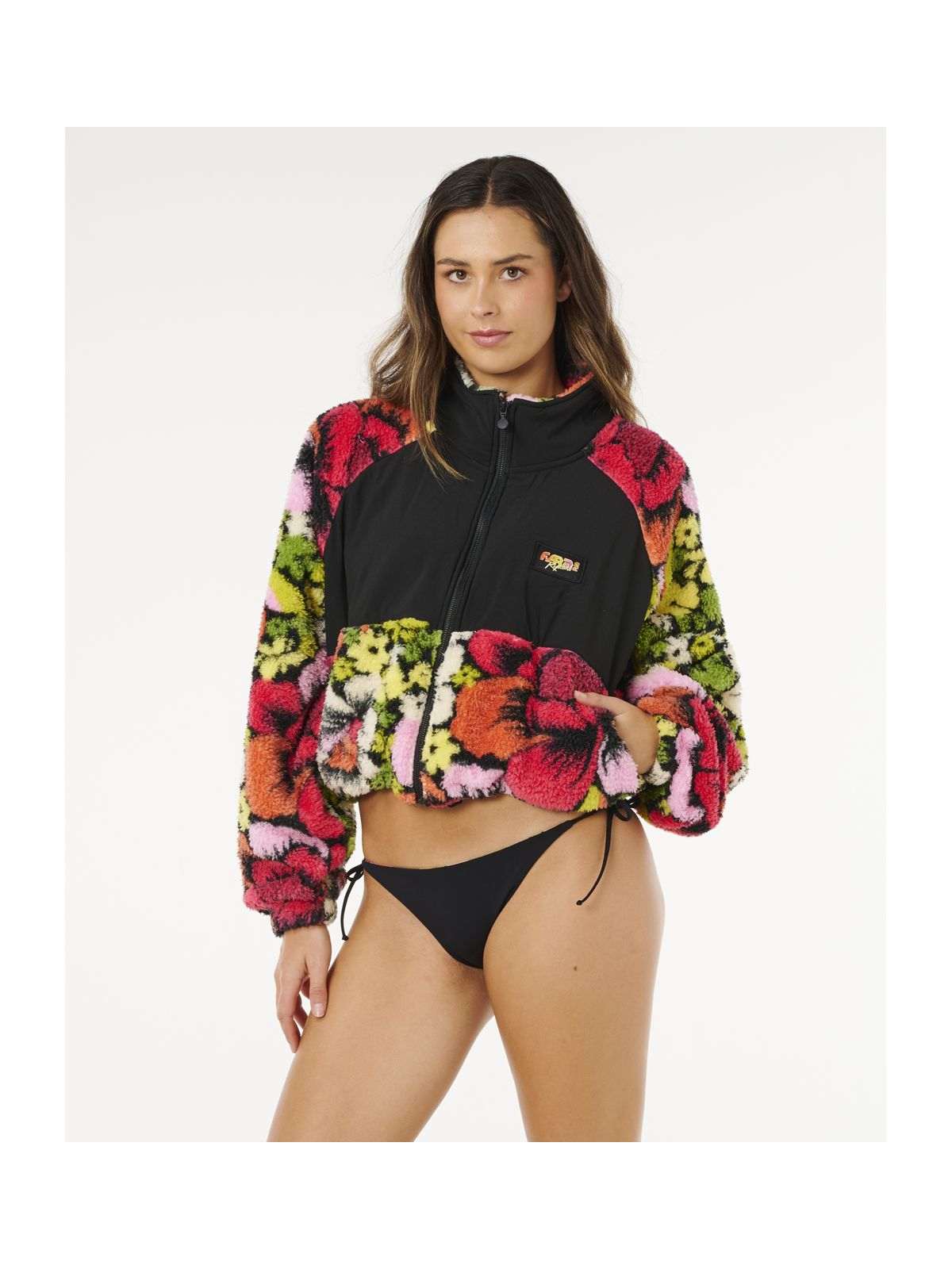 Bluza damska RIP CURL Blooming Polar Fleece multikolor