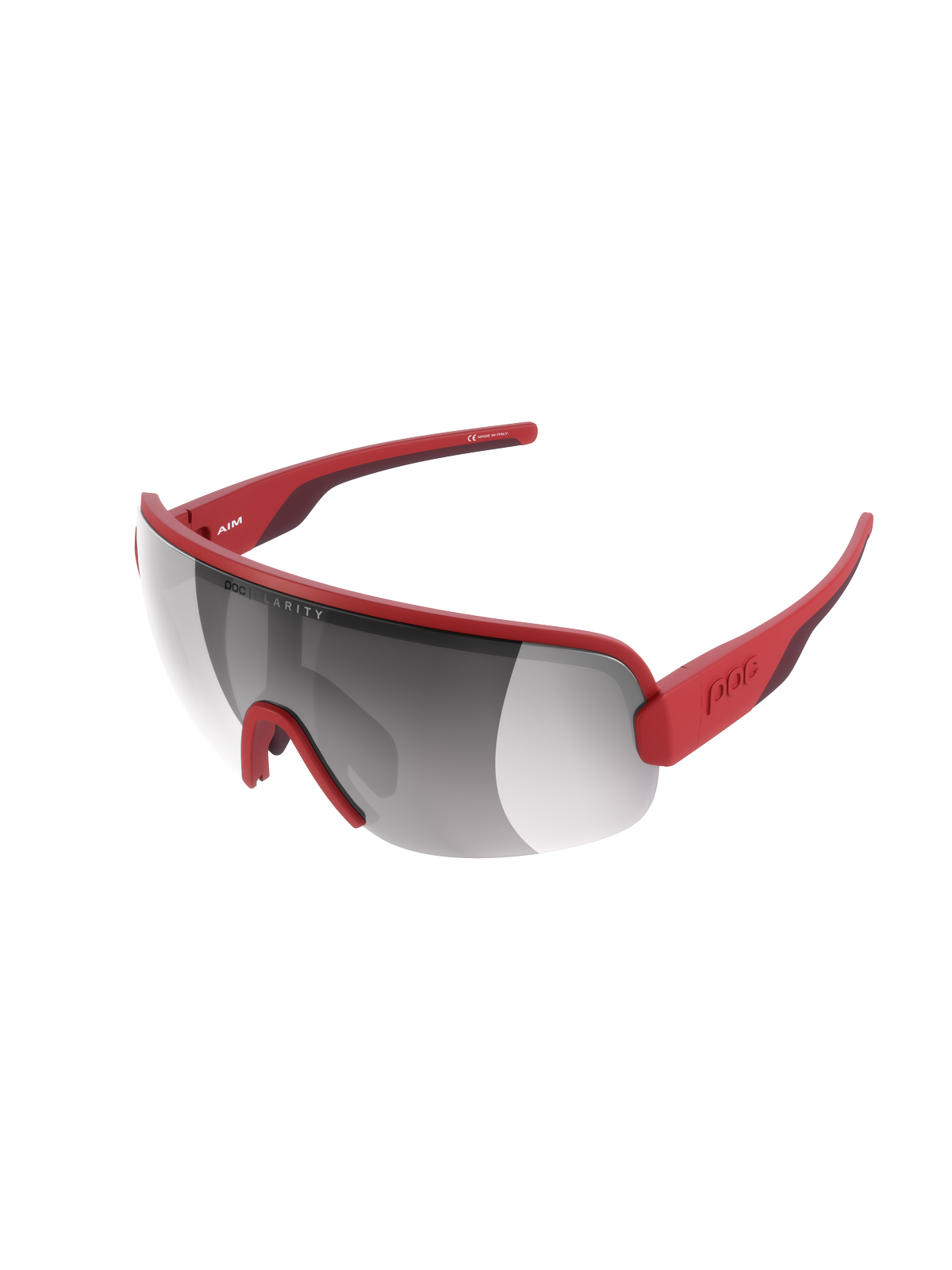 Okulary POC AIM czerwony - Clarity Road | Violet/Silver Mirror Cat 3 - ONE SIZE - Adventure Sports