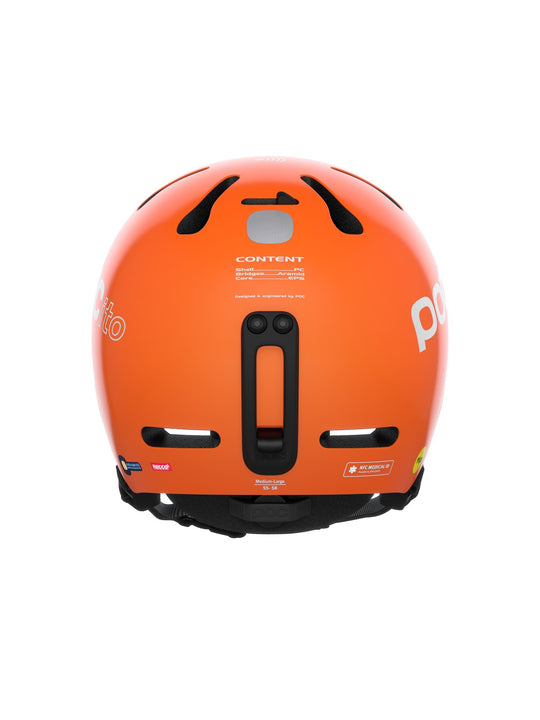 Kask narciarski POC dziecięcy POCITO FORNIX MIPS pomarańczowy - Adventure Sports
