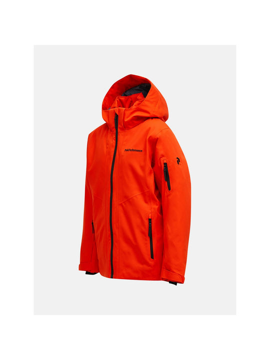 Kurtka PEAK PERFORMANCE JR Maroon Insulated Jacket czerwony
