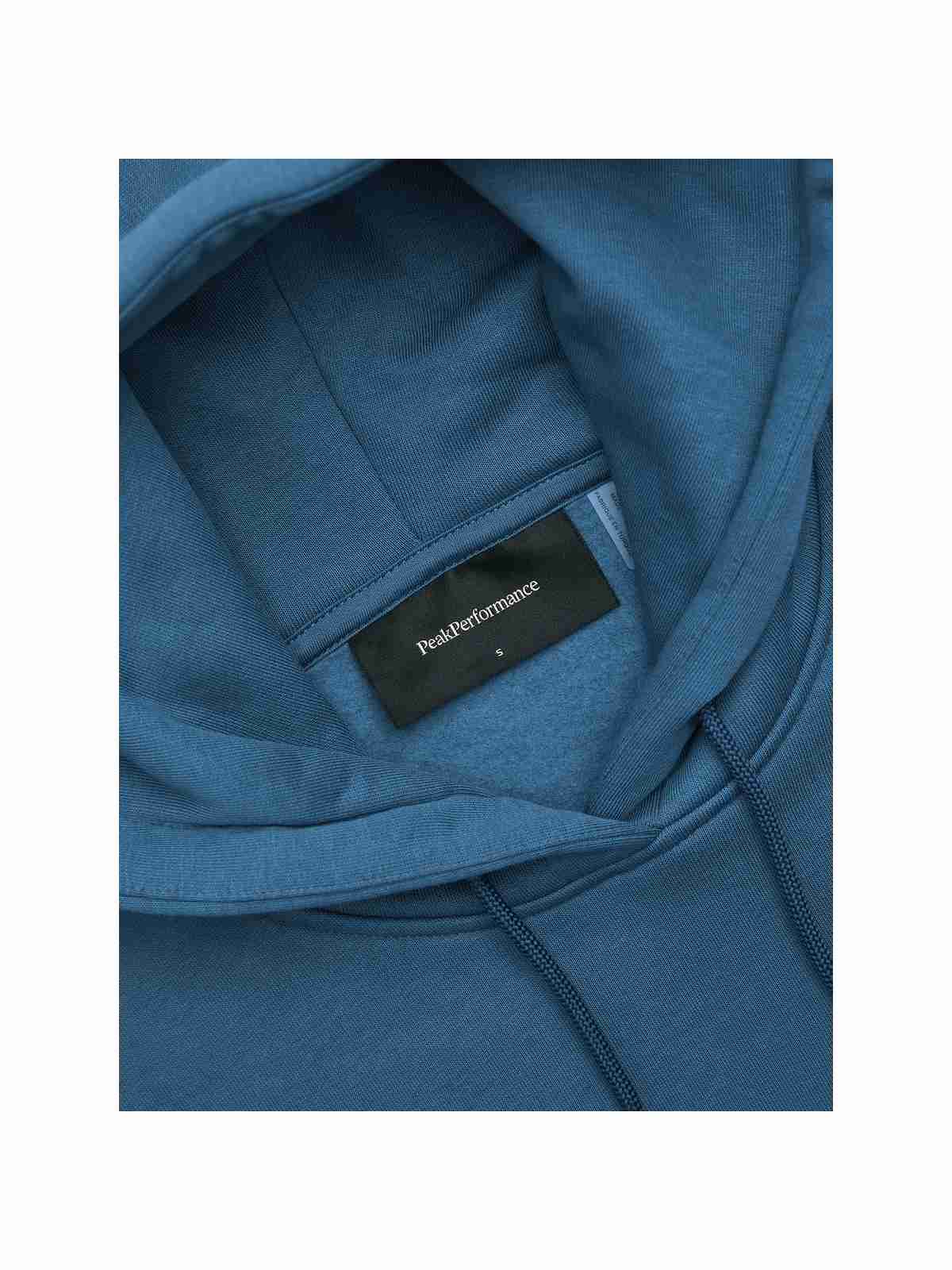 Bluza PEAK PERFORMANCE Original Small Logo Hood Women niebieski