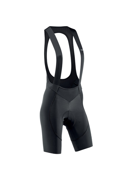 Spodenki rowerowe damskie NORTHWAVE FAST W’s Bibshort - czarny - Adventure Sports
