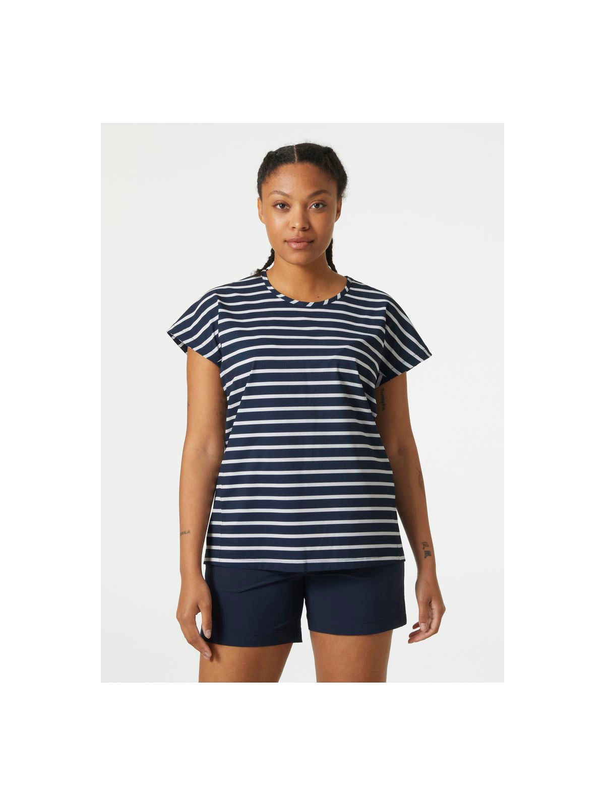 T-Shirt Helly Hansen W Thalia Summer Top granatowy - Koszulka - Adventure Sports
