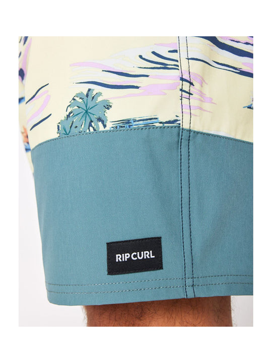Boardshorty RIP CURL Allover Semi Elastic 17’’ żółty - Adventure Sports
