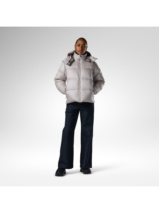 Kurtka damska ROSSIGNOL W Abel Down Hoodie Jacket szara
