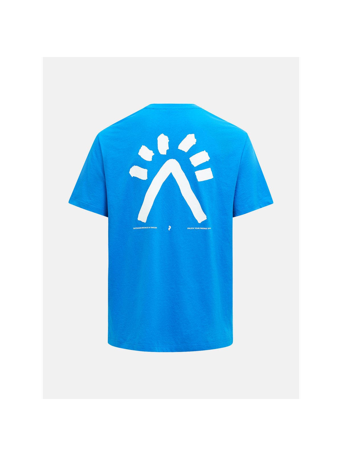 Koszulka PEAK PERFORMANCE Explore Graphic Tee Men niebieski - Adventure Sports