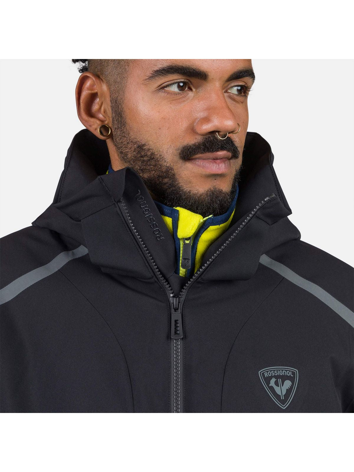 Kurtka narciarska męska Rossignol Saluver Jkt czarny - Adventure Sports