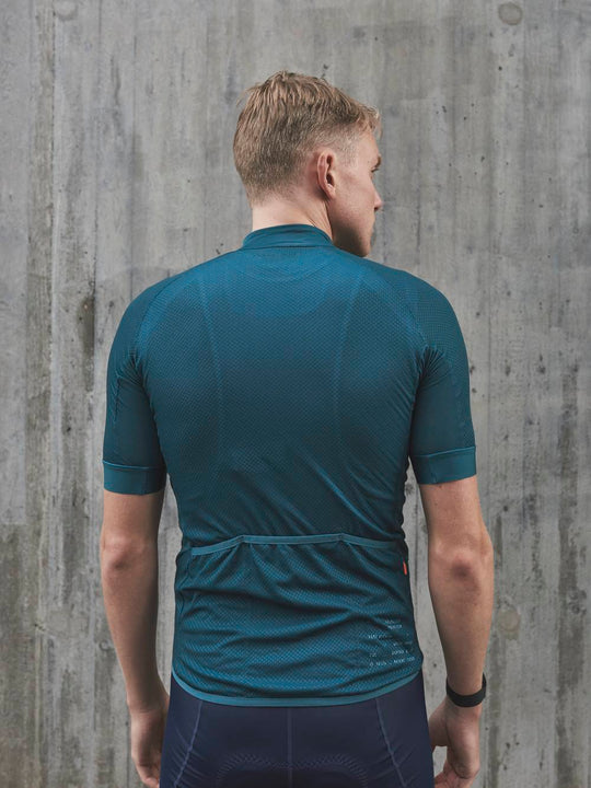Koszulka rowerowa POC M’s ESSENTIAL ROAD LOGO - niebieski - Adventure Sports
