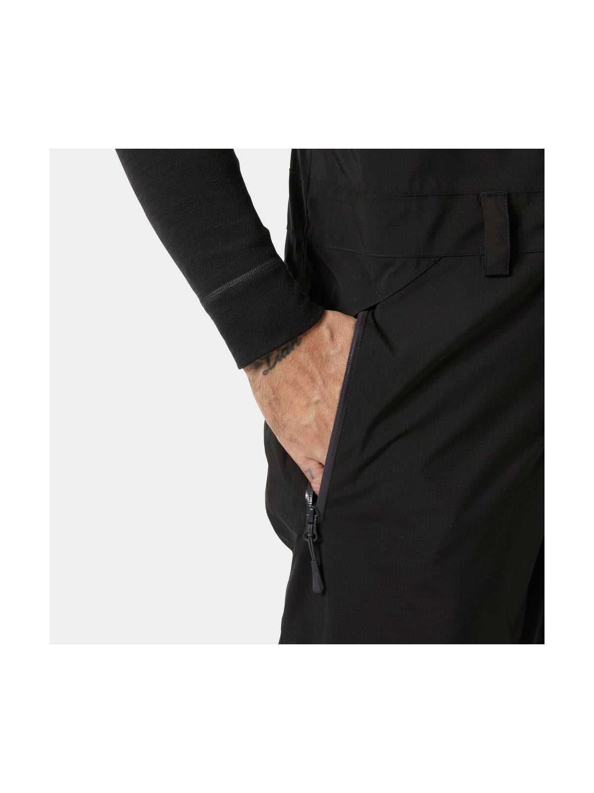 Spodnie narciarskie męskie HELLY HANSEN LEGENDARY INSULATED BIB PANT czarne