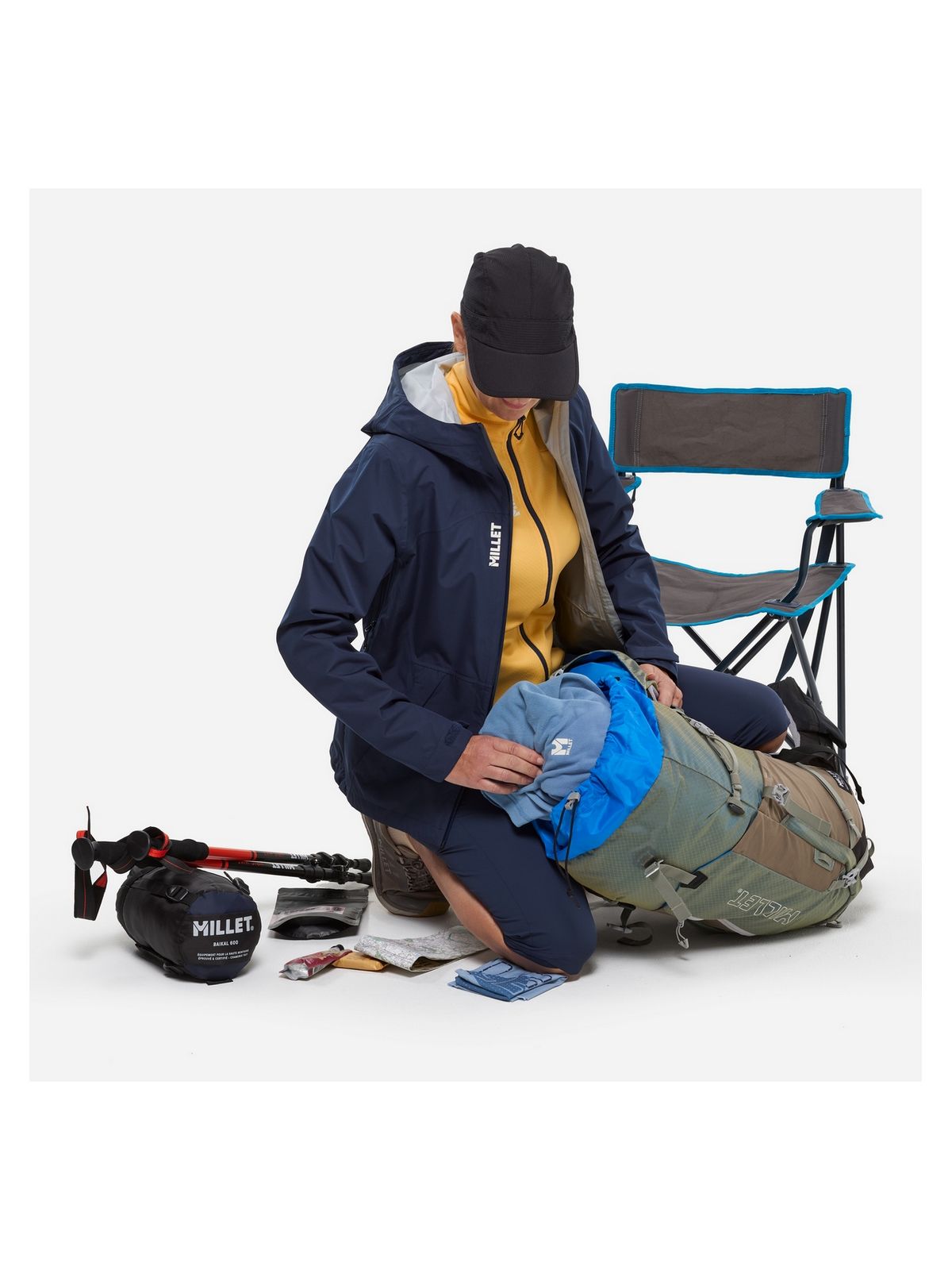 Kurtka damska MILLET Seneca 2,5L Jkt W granatowa