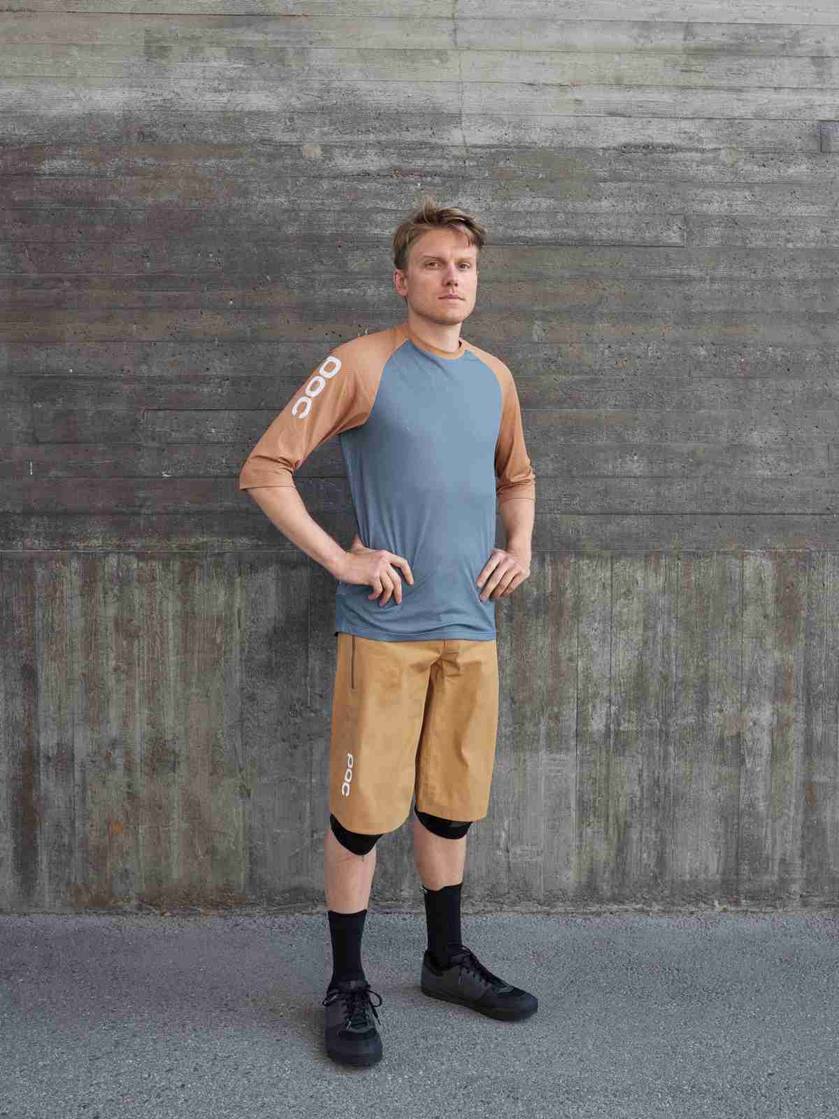Spodenki rowerowe POC BASTION Shorts - brązowy - Adventure Sports