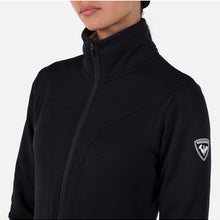 Bluza techniczna damska Rossignol W Blackside Fleece Fz czarna - Adventure Sports
