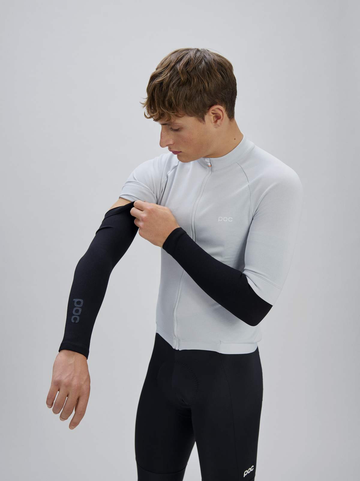Rękawki rowerowe POC Cadence Arm Warmer czarne