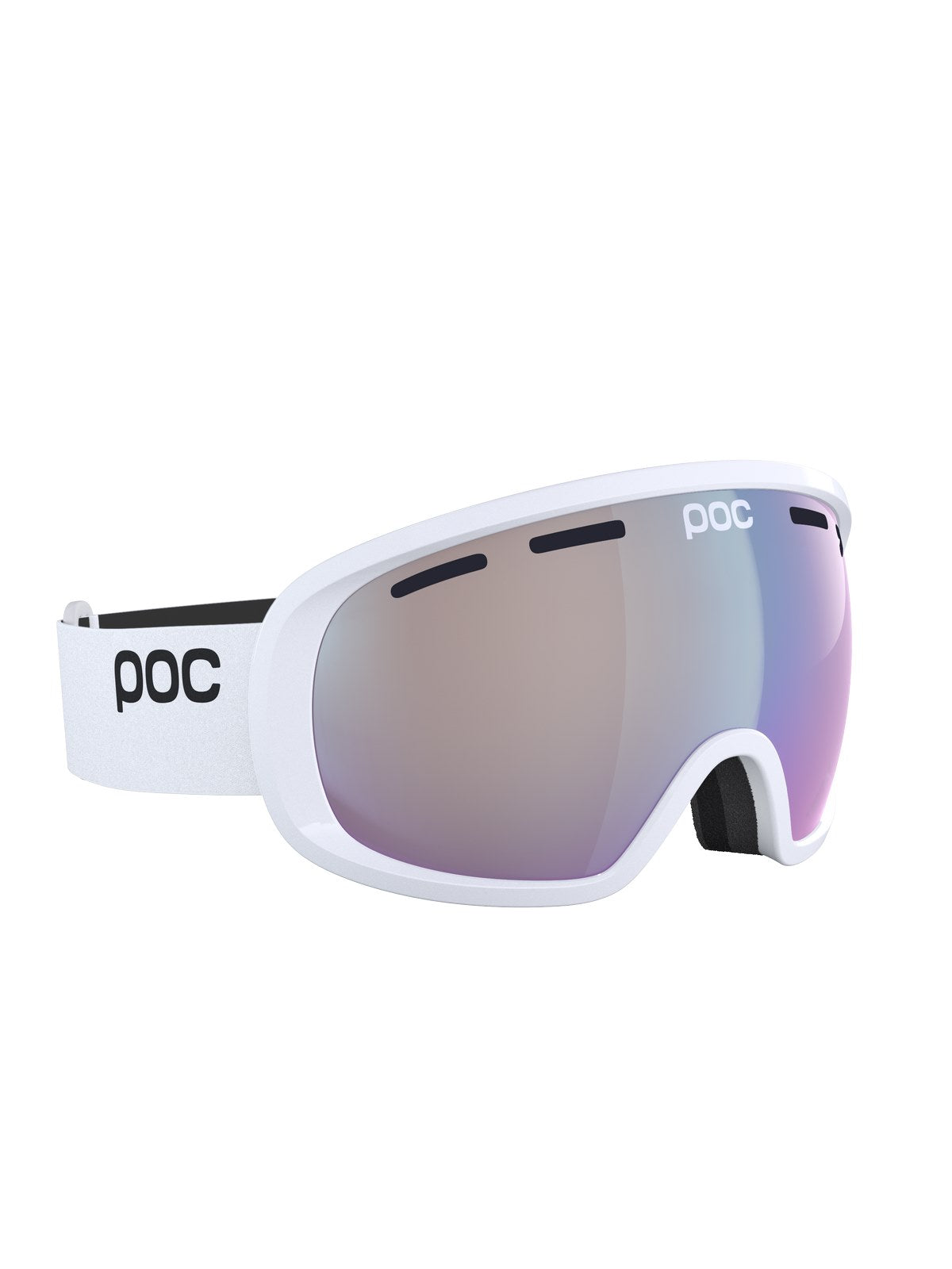 Gogle narciarskie POC Fovea Mid Photochromic biały Cat.1-3
