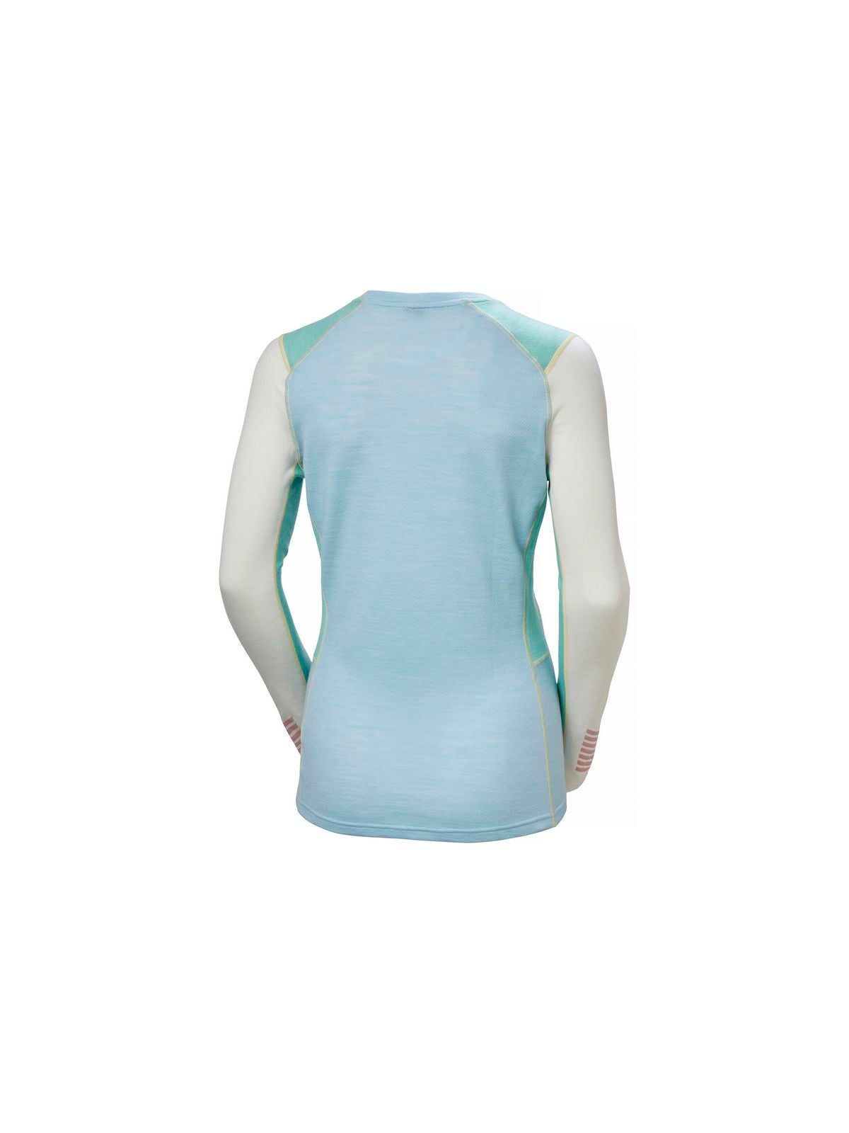 Koszulka damska HELLY HANSEN W Lifa Merino Midweight Crew kolor niebieski