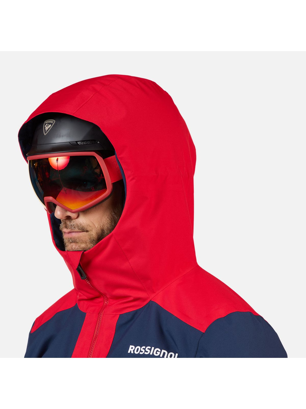 Kurtka męska ROSSIGNOL Rochrun Insulated Jkt czerwona
