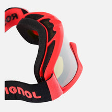 Gogle narciarskie ROSSIGNOL Raffish Hero hot red Cat 2 + Cat1+0 | 6-12lat
