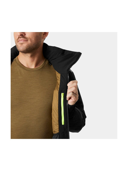 Kurtka narciarska męska HELLY HANSEN ATLAS INFINITY STRETCH JACKET czarna
