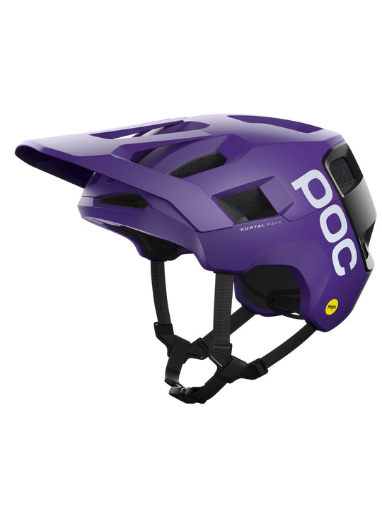 Kask rowerowy POC KORTAL RACE MIPS - fioletowo czarny - Adventure Sports
