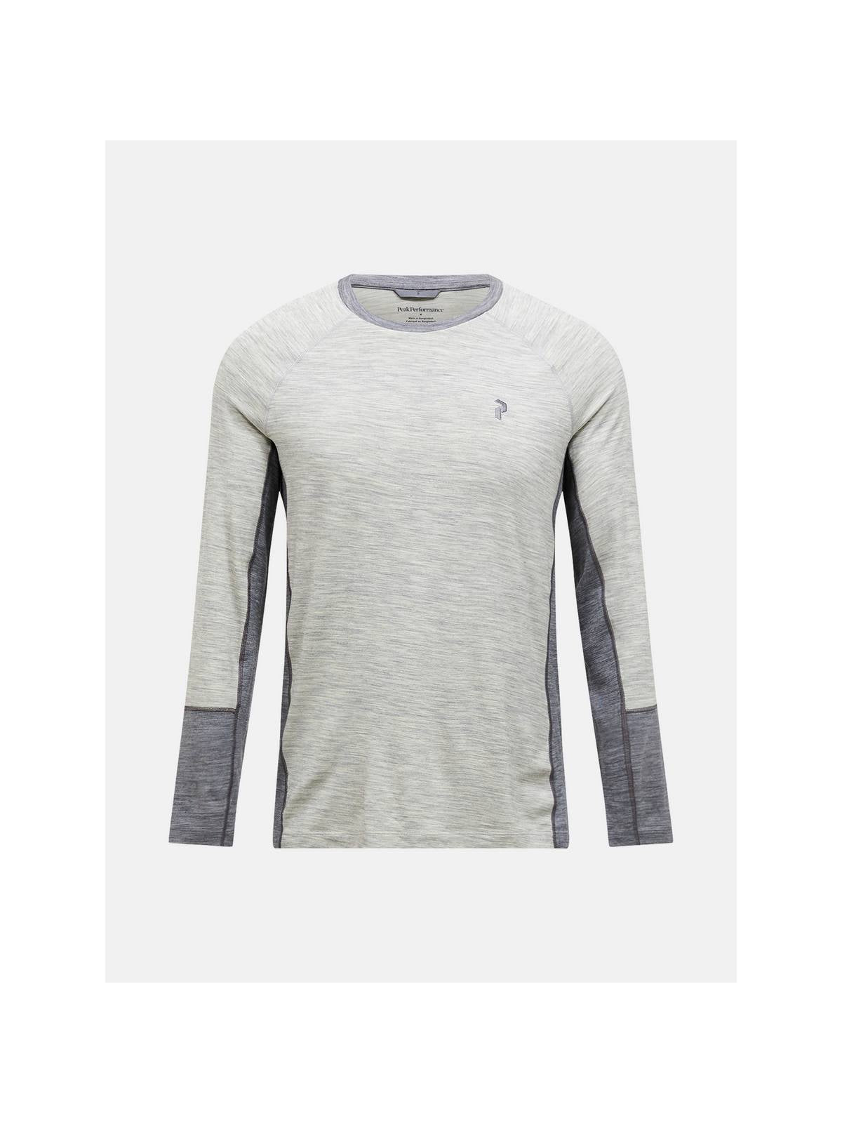 Koszulka termiczna męska PEAK PERFORMANCE Magic Crew Wool-blend Baselayer Men szara