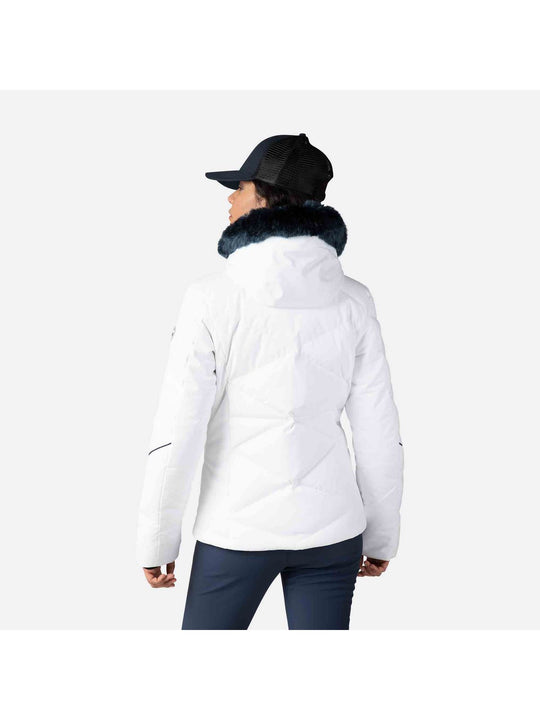 Kurtka na narty damska Rossignol W Staci Jkt biały - narciarska - Adventure Sports
