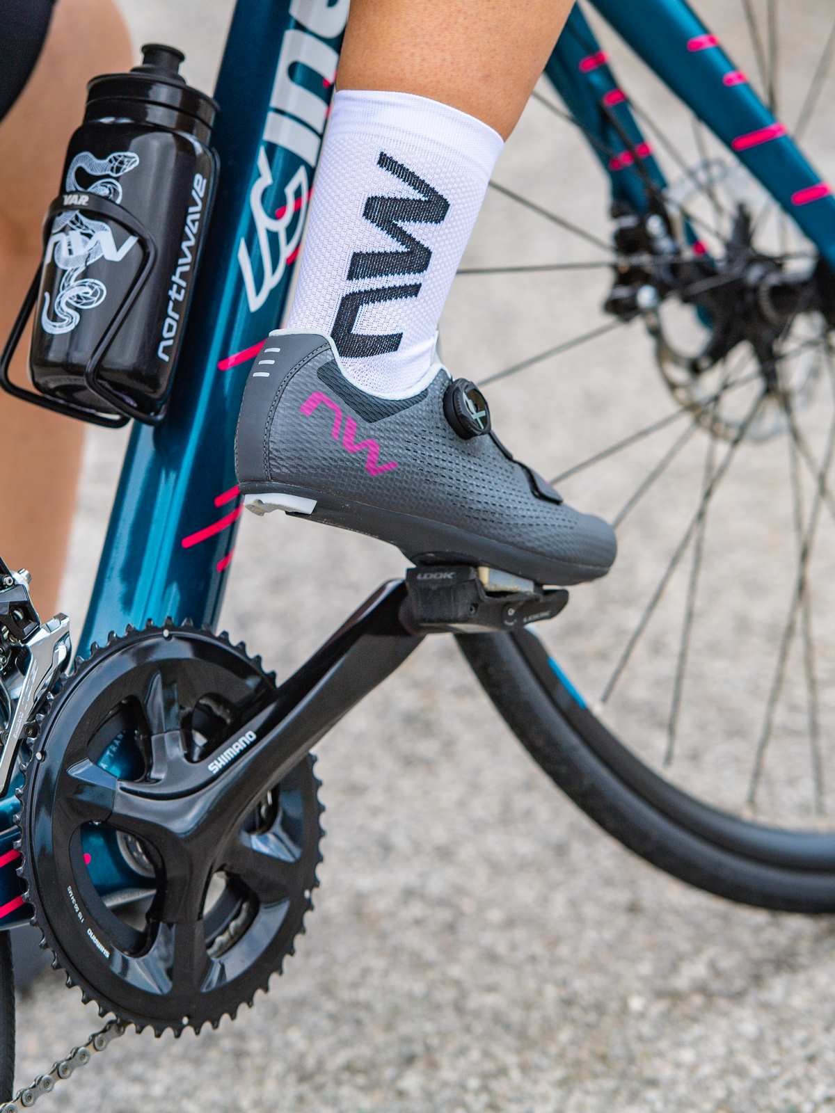 Buty rowerowe damskie NORTHWAVE Storm 2 Wmn szary - Adventure Sports