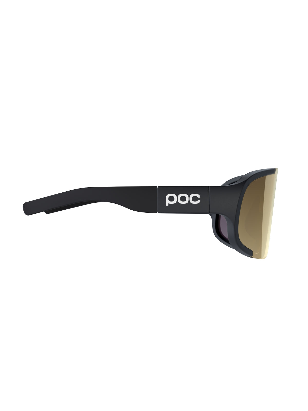 Okulary rowerowe POC Aspire Mid czarny - Clarity Road/Partly Sunny Gold Cat.2
