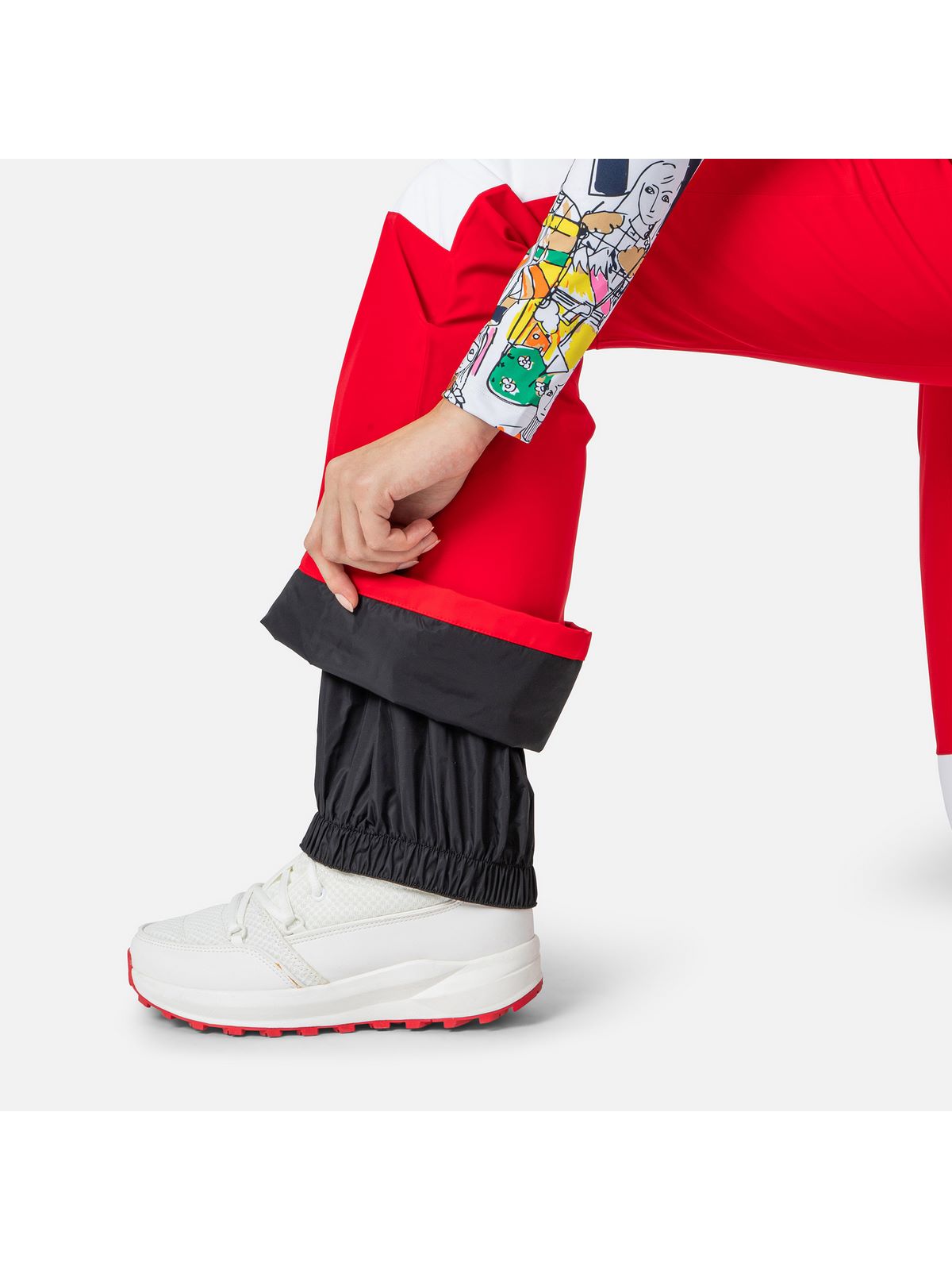 Spodnie narciarskie damskie Rossignol W Pilot Str Pant czerwony - Adventure Sports