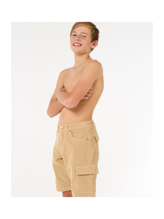Szorty RIP CURL CLASSIC SURF CORD CARGO-BOY beżowe
