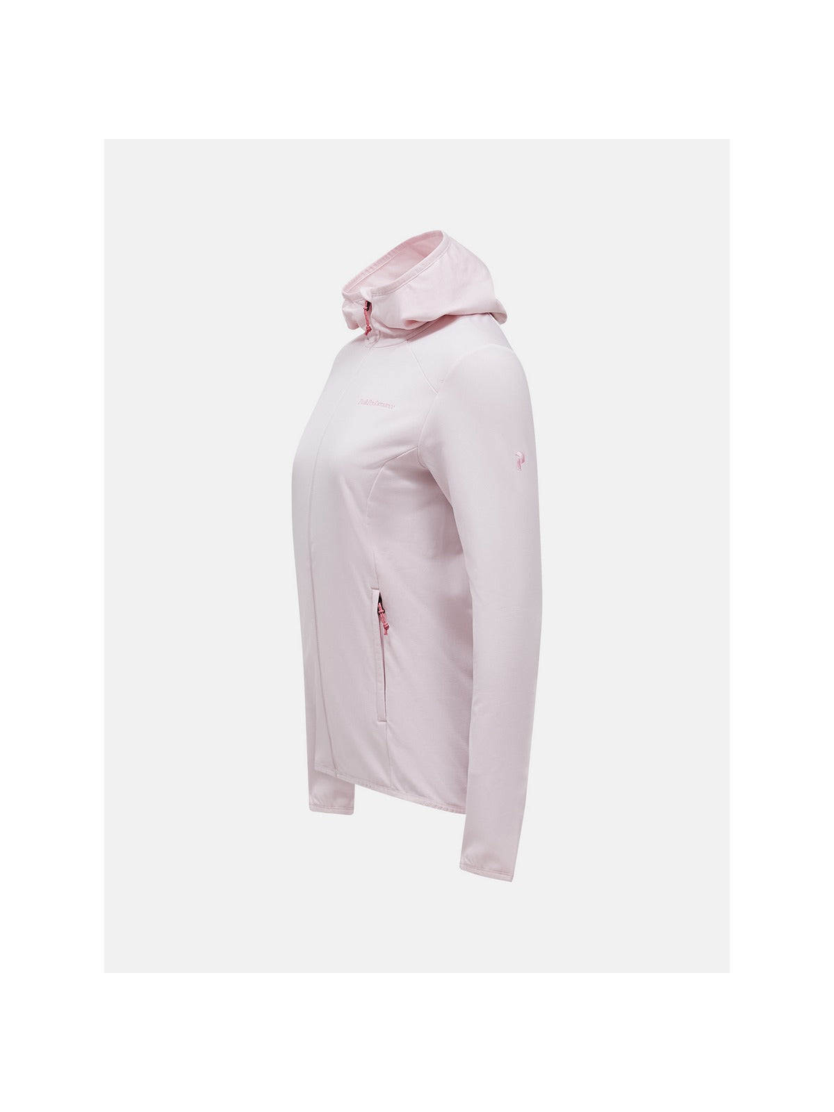 Bluza z kapturem damska PEAK PERFORMANCE Light Zip Hood różowa