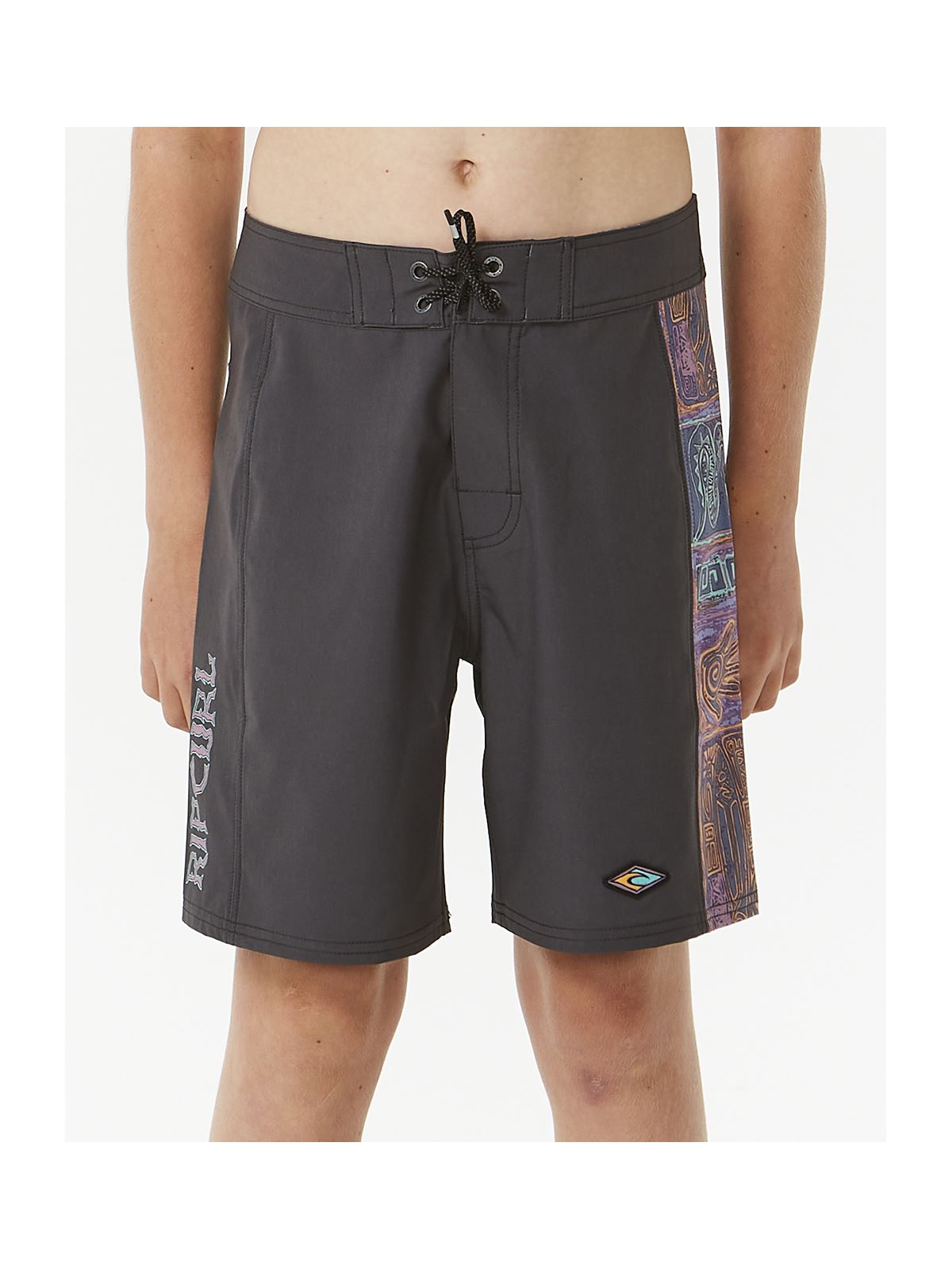 Boardshorty RIP CURL Lost Islands Block Mirage -Boy czarny - Adventure Sports
