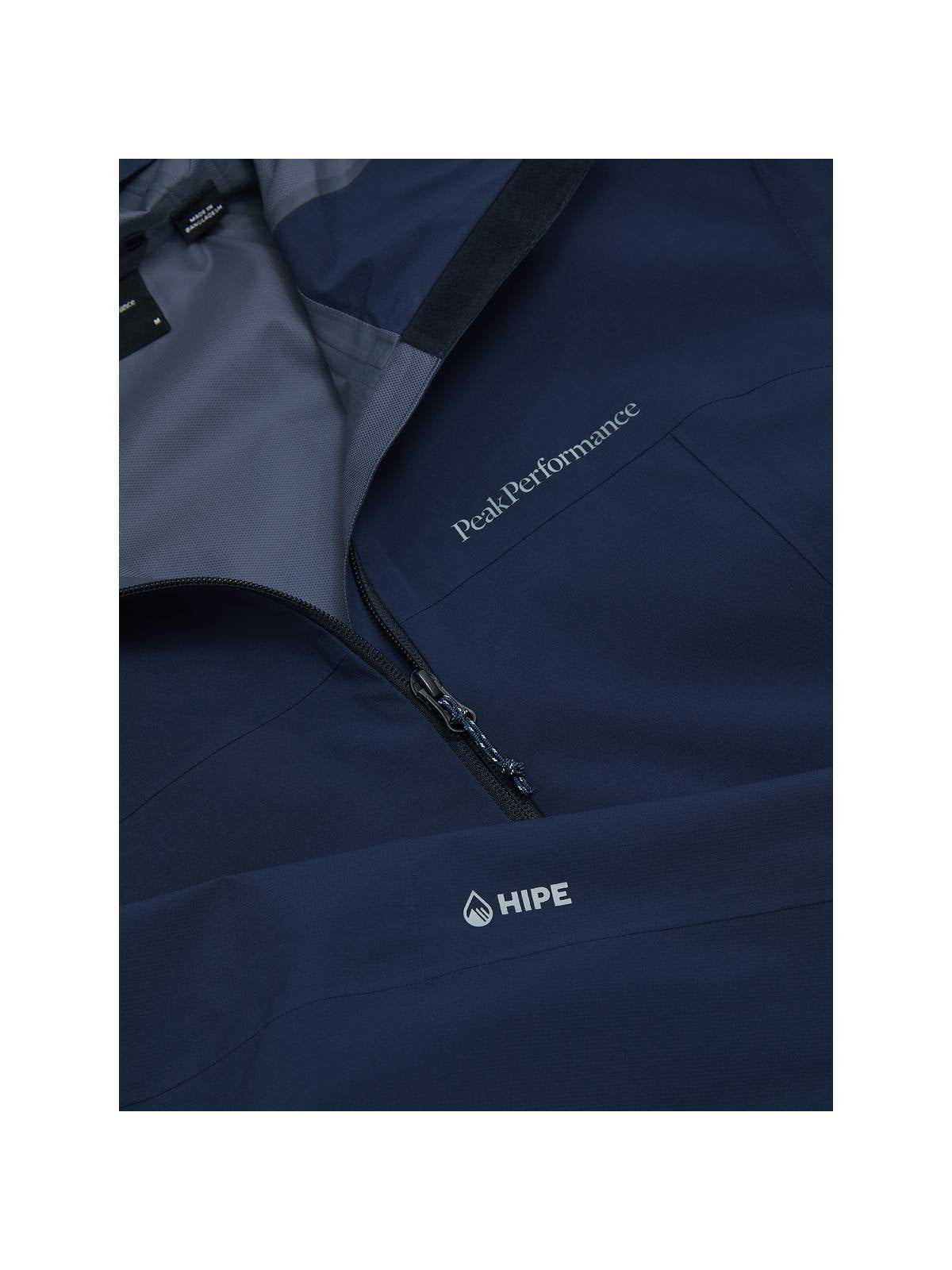 Kurtka PEAK PERFORMANCE Trail Hipe Shell Jacket Men niebieski - Adventure Sports