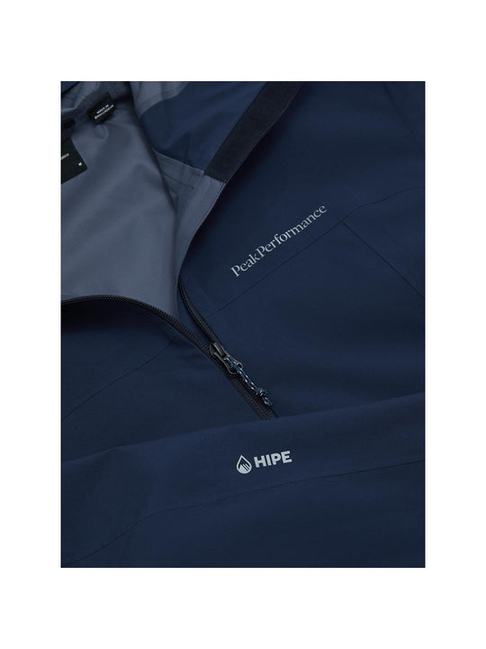 Kurtka PEAK PERFORMANCE Trail Hipe Shell Jacket Men niebieski - Adventure Sports
