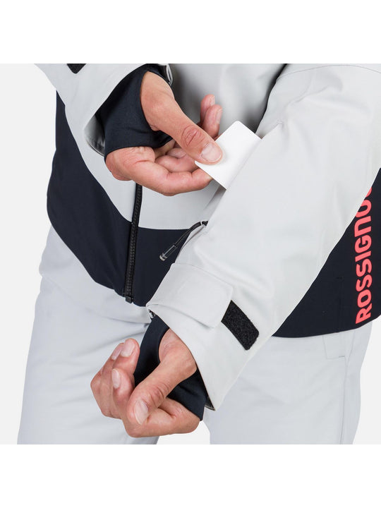 Kurtka narciarska męska Rossignol Hero Blackside Jkt szary - Adventure Sports
