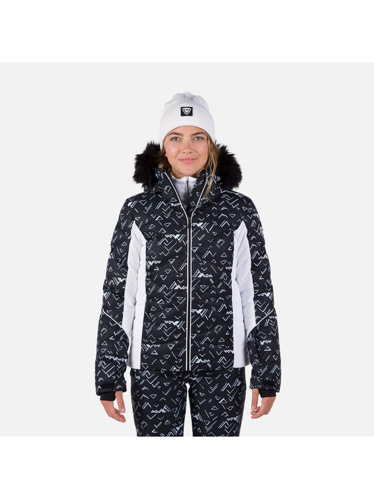 Kurtka na narty damska Rossignol W Staci Pr Puffy Jkt czarny - narciarska - Adventure Sports
