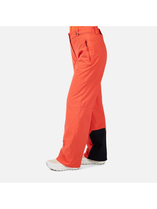 Spodnie narciarskie damskie ROSSIGNOL W Strawpile Insulated Pant pomarańczowe
