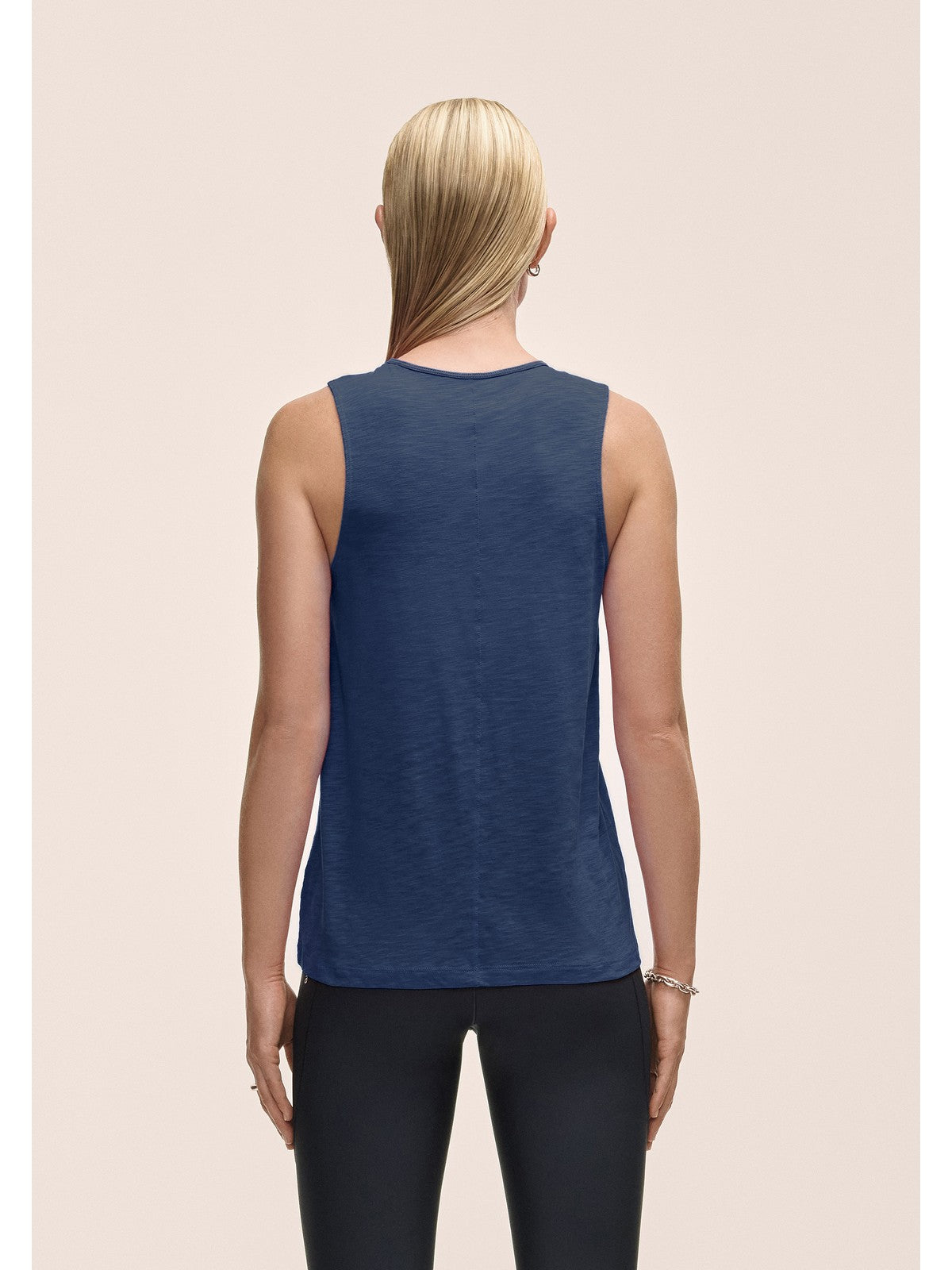 Koszulka treningowa damska treningowa CASALL Soft Texture Tank kolor niebieski