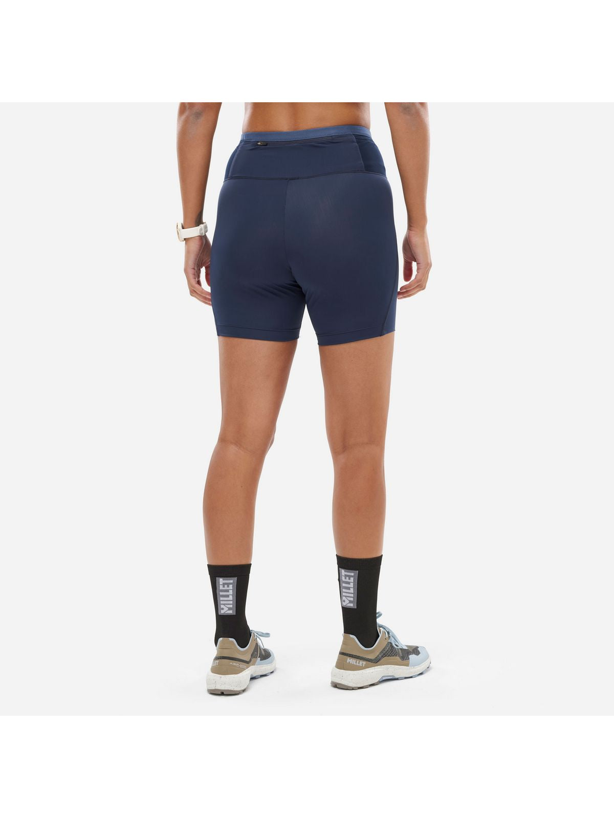 Legginsy damskie MILLET Intense Legging Short W granatowe