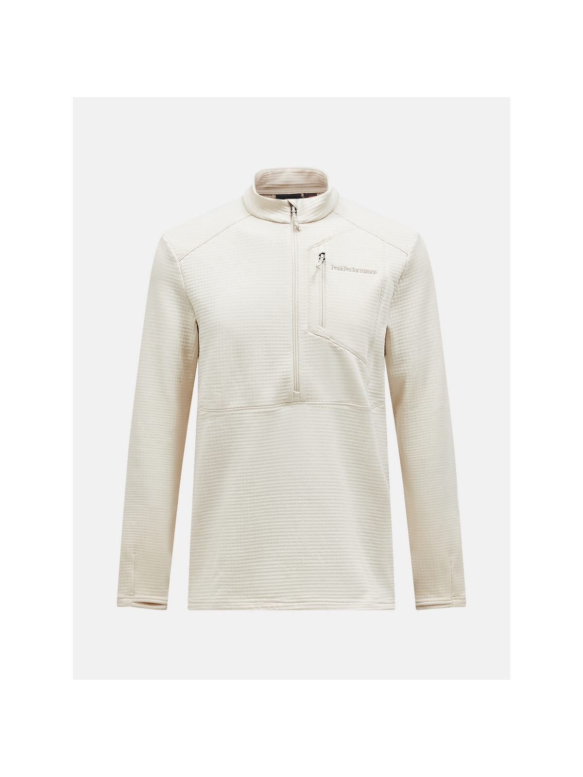 Bluza Peak Performance M Trail Polartec Half Zip beżowy - Adventure Sports
